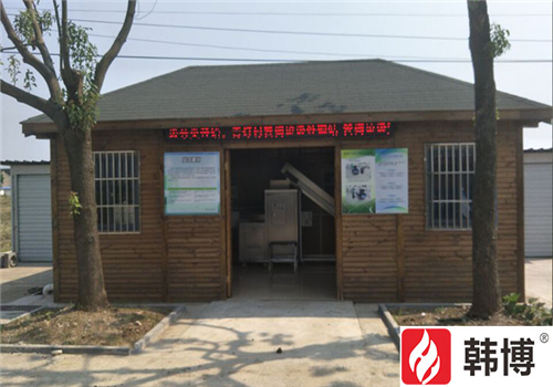 有機(jī)垃圾處理設(shè)備案例，蘇州市滸關(guān)青燈村300kg有機(jī)垃圾處理設(shè)備